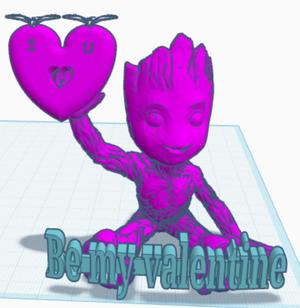Valentine groot