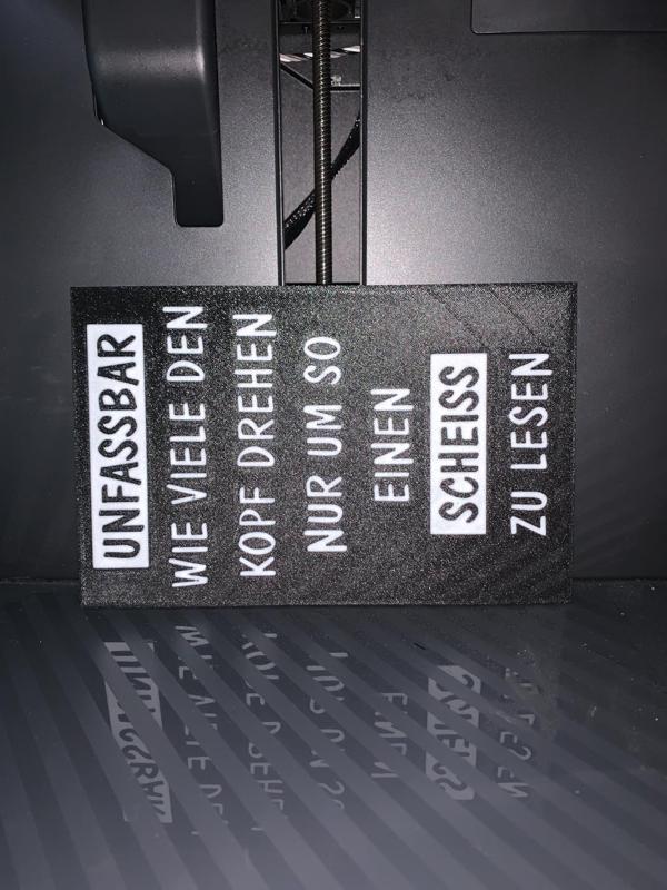 Lustiges Schild: Unfassbar wie viele...