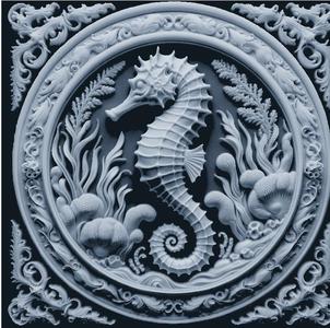 Sea Horse - HueForge
