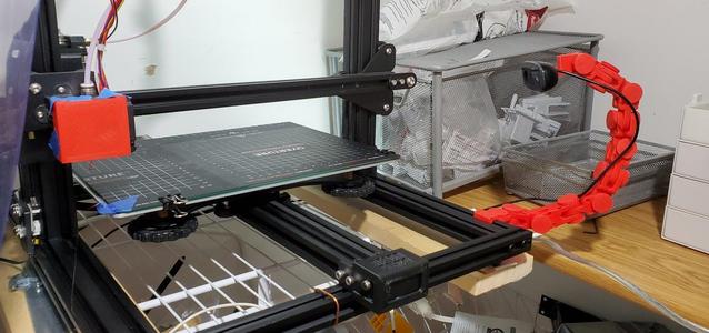 Camera Snake Frame Mount, Logitech C270 camera.