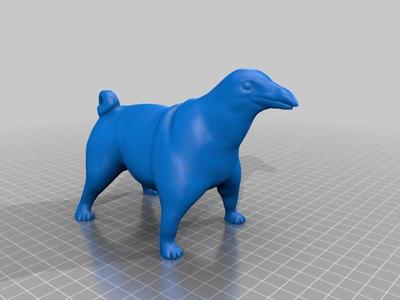 Raven Pug