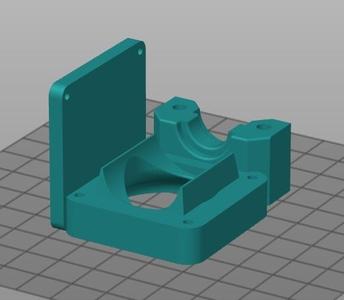 MPSM V1/V2 Zero Offset Blower Mount