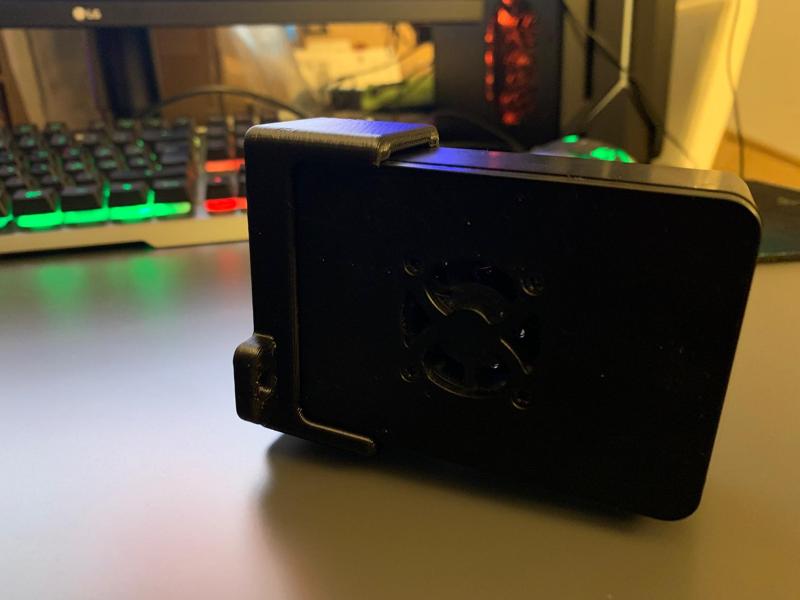Raspberry PI 4B+ sostegno frame con custodia