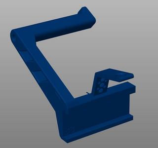 Low Angle Spool Holder + Filament Guide