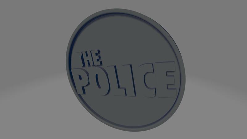 The Police coaster