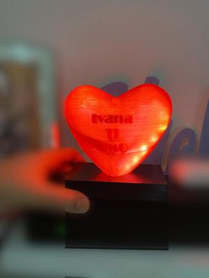 HEART LED LAMP SAINT VALENTINE'S DAY