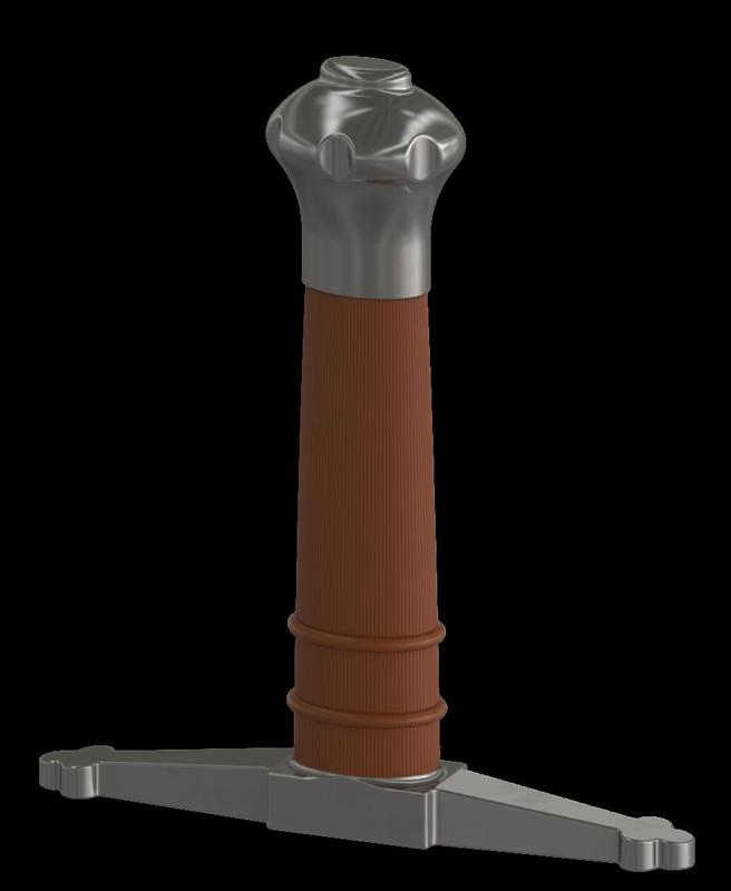 Collapsing Scottish Claymore (Print-In-Place)