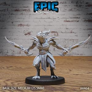 Kobold Tribe Warrior ‧ DnD Miniature ‧ Tabletop Miniatures ‧ Gaming Monster ‧ 3D Model ‧ RPG ‧ DnDminis ‧ STL FILE