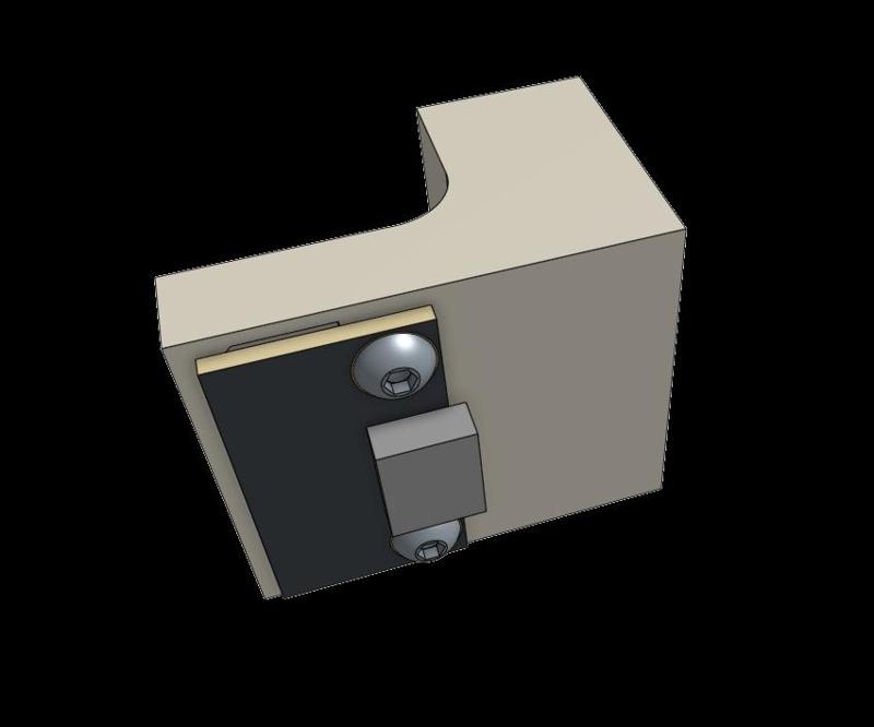 FLSUN V400 Fysetc Input Shaper Magnetic Base Mount