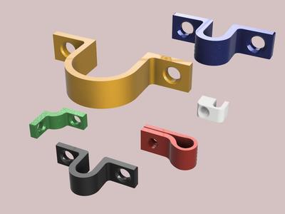 universal cable clamps/clips