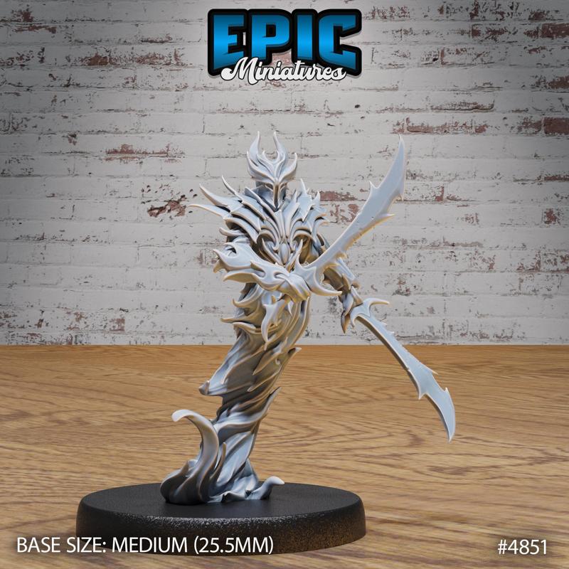 Myrmidon Fire ‧ DnD Miniature ‧ Tabletop Miniatures ‧ Gaming Monster ‧ 3D Model ‧ RPG ‧ DnDminis ‧ STL FILE