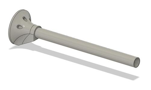 Filament Pole Adapter For Wall