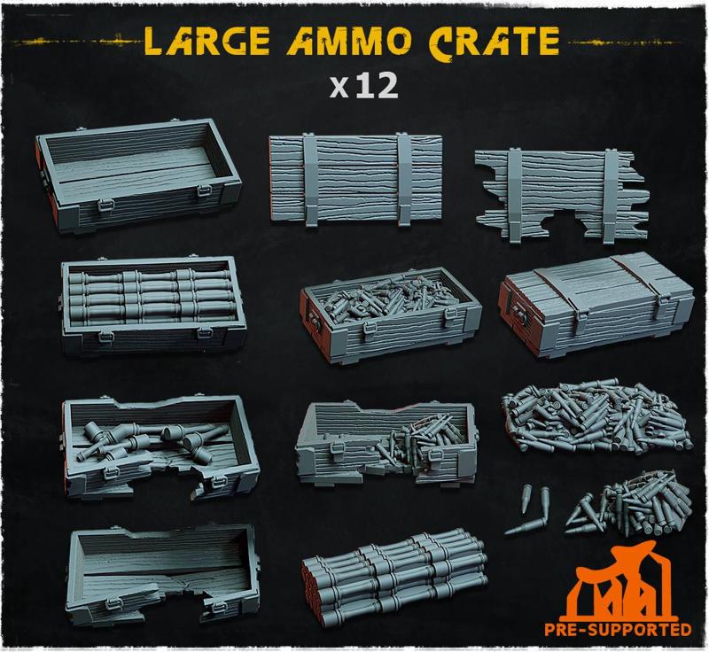 Large Ammo Crate -Basing Bits 1.0
