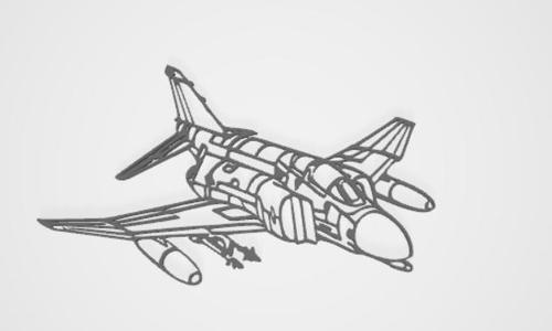 F-4 Fighter Wall Art