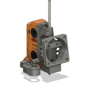 Prusa Mini - Micro-Swiss all metal hotend mount