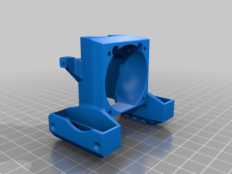 Minimalistic 2 in 1 Fan duct for BLV mgn Cube (Direct Drive)