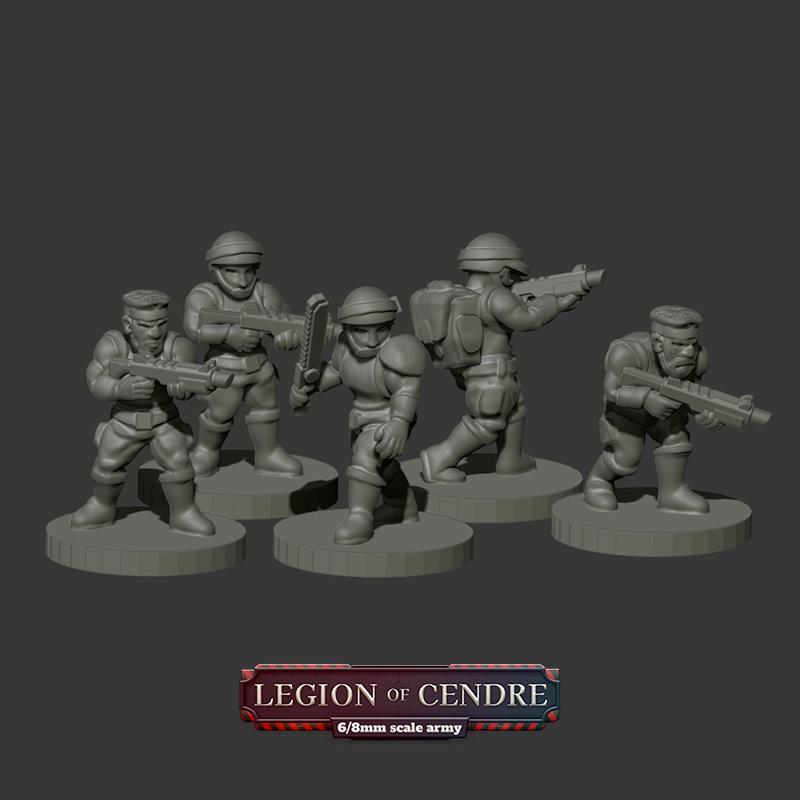 Legion of Cendre - Jungle Fighter Squad