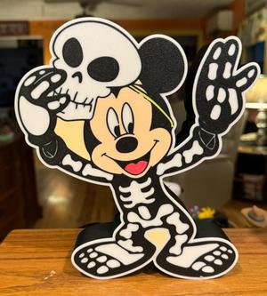 MIckey Skeleton Costume Lightbox