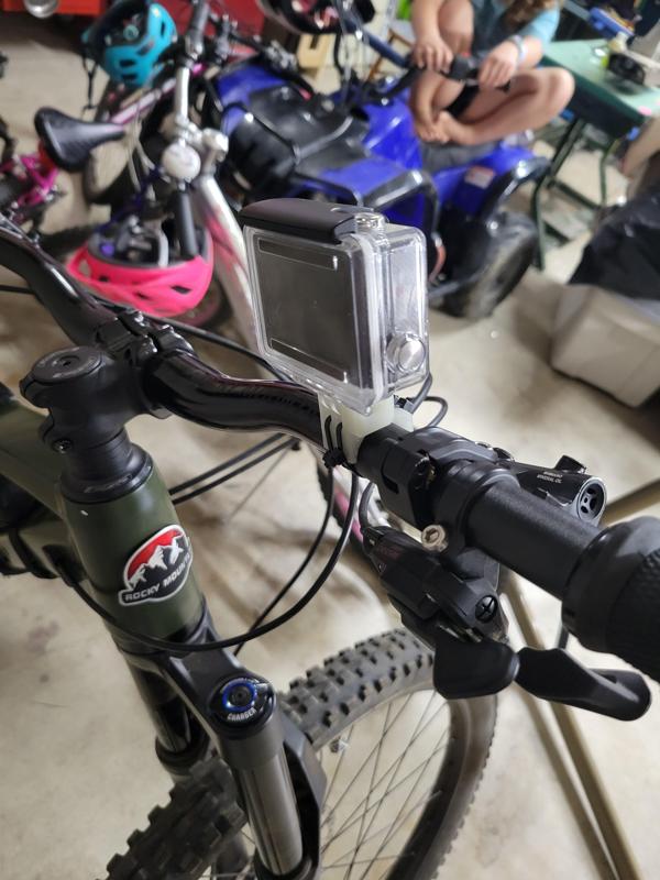 bicycle handlebar camera mount
