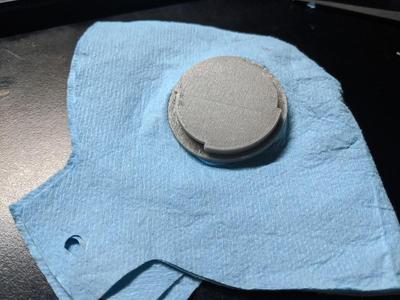 COVID-19 EXHALATION VALVE  FOR BLUE SHOP TOWEL MASK