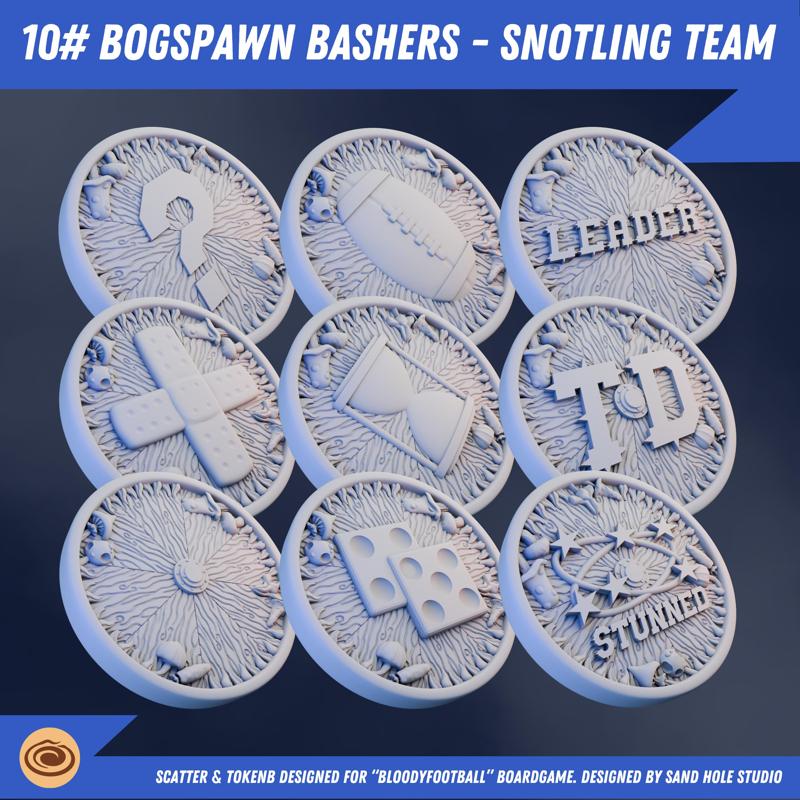 BOGSPAWN BASHERS - SNOTLING TEAM