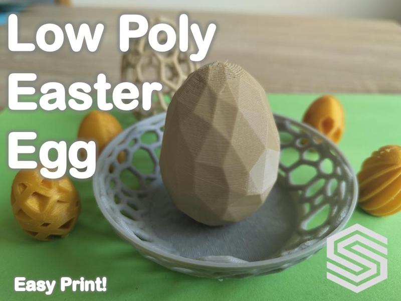Low Poly Designer Easter Egg