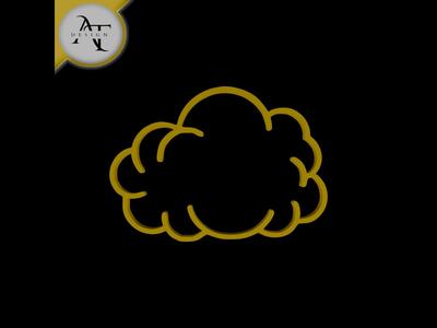 Simple Cloud Symbol - 2D Art