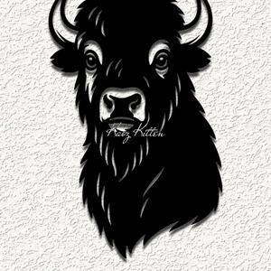 buffalo bison WALL ART HOME DECOR
