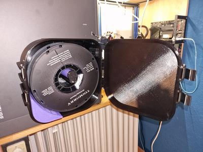 Spool Holder for Remixed Filament Box