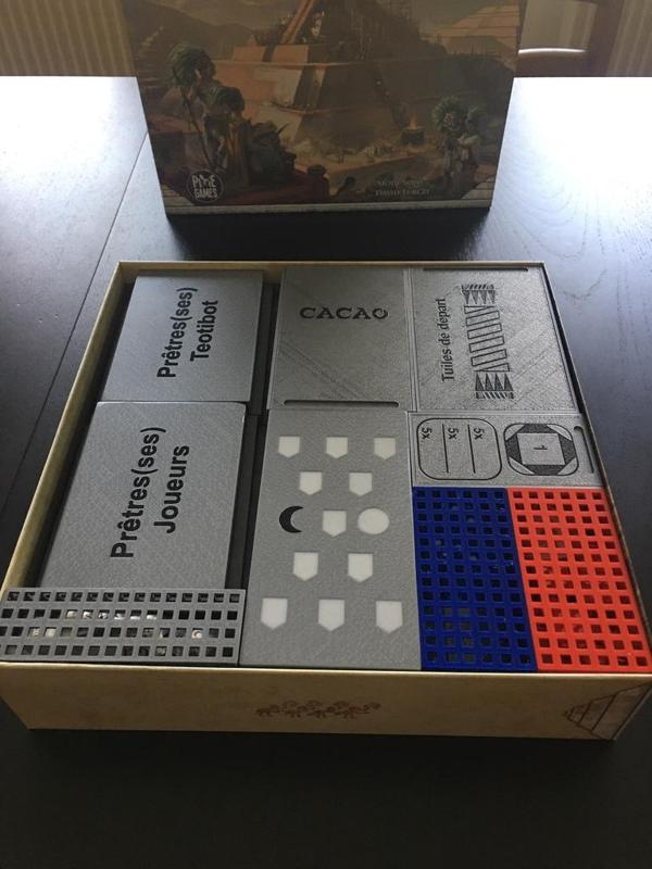 rangement Teotihuacan + extension / Inlay for teotihuacan + expansion