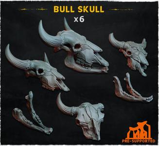 Bull Skull -Basing Bits 1.0