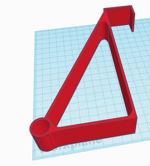 Over the door towel rod holder
