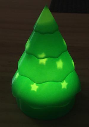 Christmas tree for LED tea light