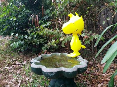 Woodstock birdbath