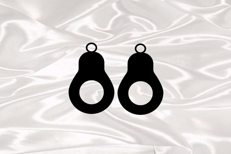 extravagant earrings key chain necklace