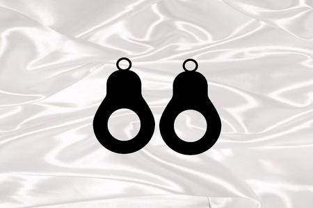 extravagant earrings key chain necklace