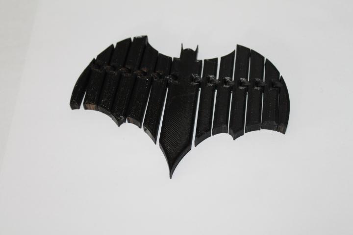 Articulated batman logo