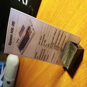 Zettelhalter, Paper Stand