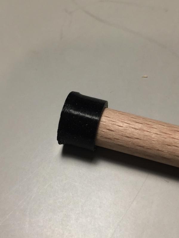 Parametric End Cap for Axle - Endkappe für Rundholz (parametrierbar)