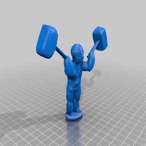 dwarve with two hammers