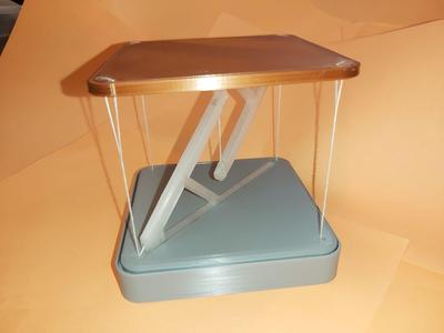 Impossible Table with hide tension