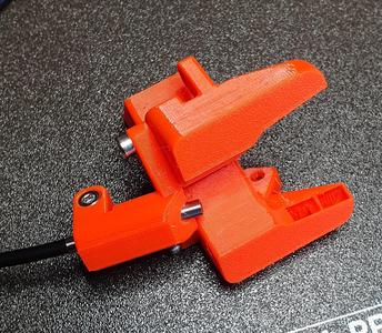 MK3S+ endoscope nozzle camera system for the Delta-P duct.