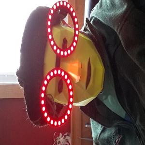 24 LED (3.4") Neopixel Glasses for Arduino nano 