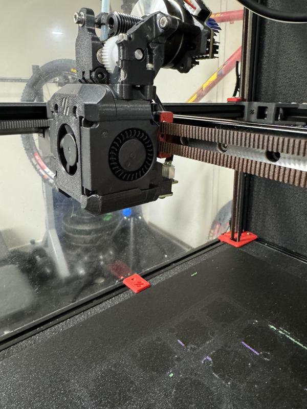 Dragon Burner V8 MGN12 mount with beacon probe.