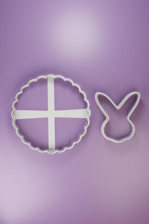 RABBIT CIRCLE COOKIE CUTTER