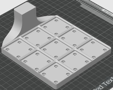 Gridfinity for Desk Clamp (Modular)