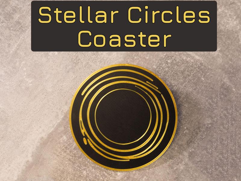 Stellar Circles Coaster