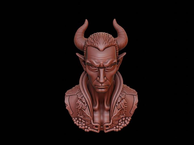 Manananggal Beast Bust