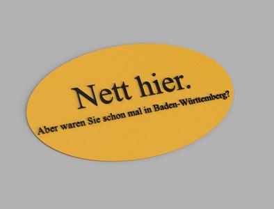Nett hier