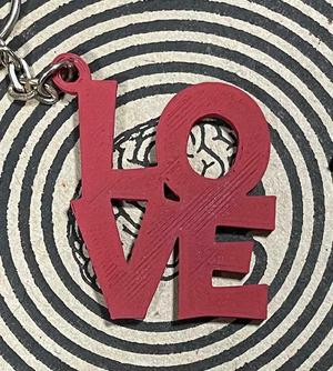 Love keychain
